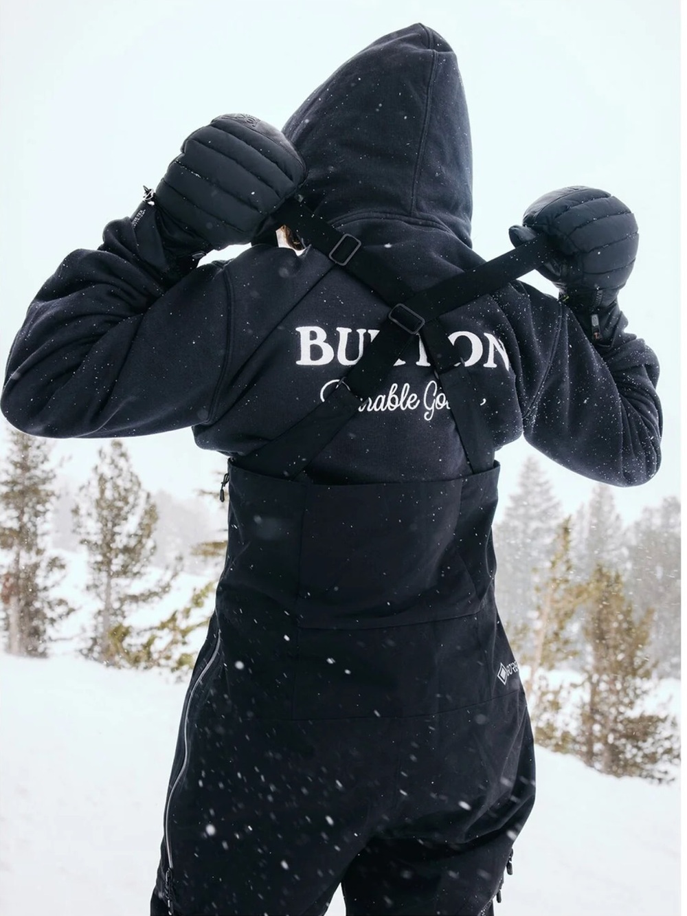 BURTON AK Kimmy Gore-Tex Stretch Snow Bibs - Picture 3 of 9